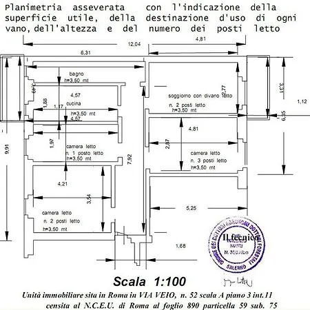 Apartmán Easylife Řím